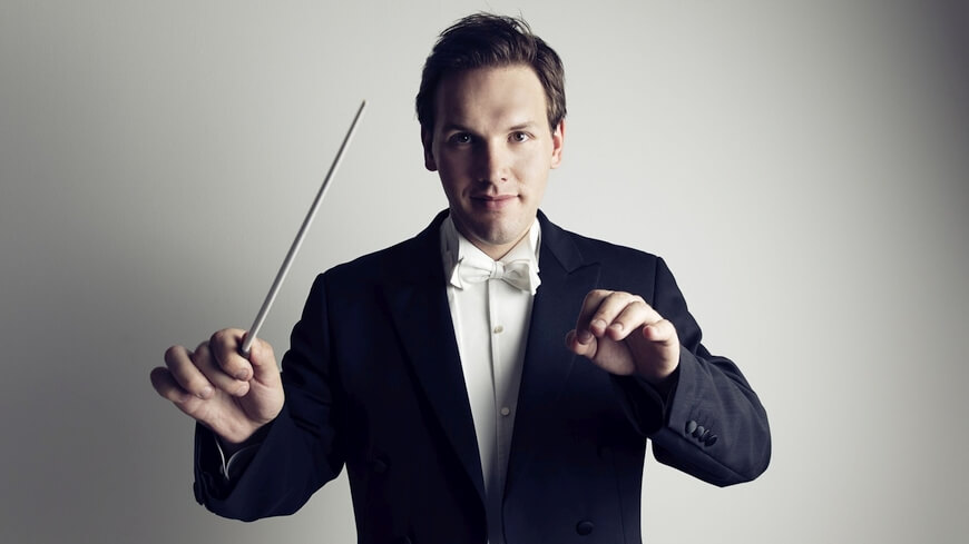 Gabriel Venzago, Dirigent der Südwestdeutschen Philharmonie © Nikolaj Lund