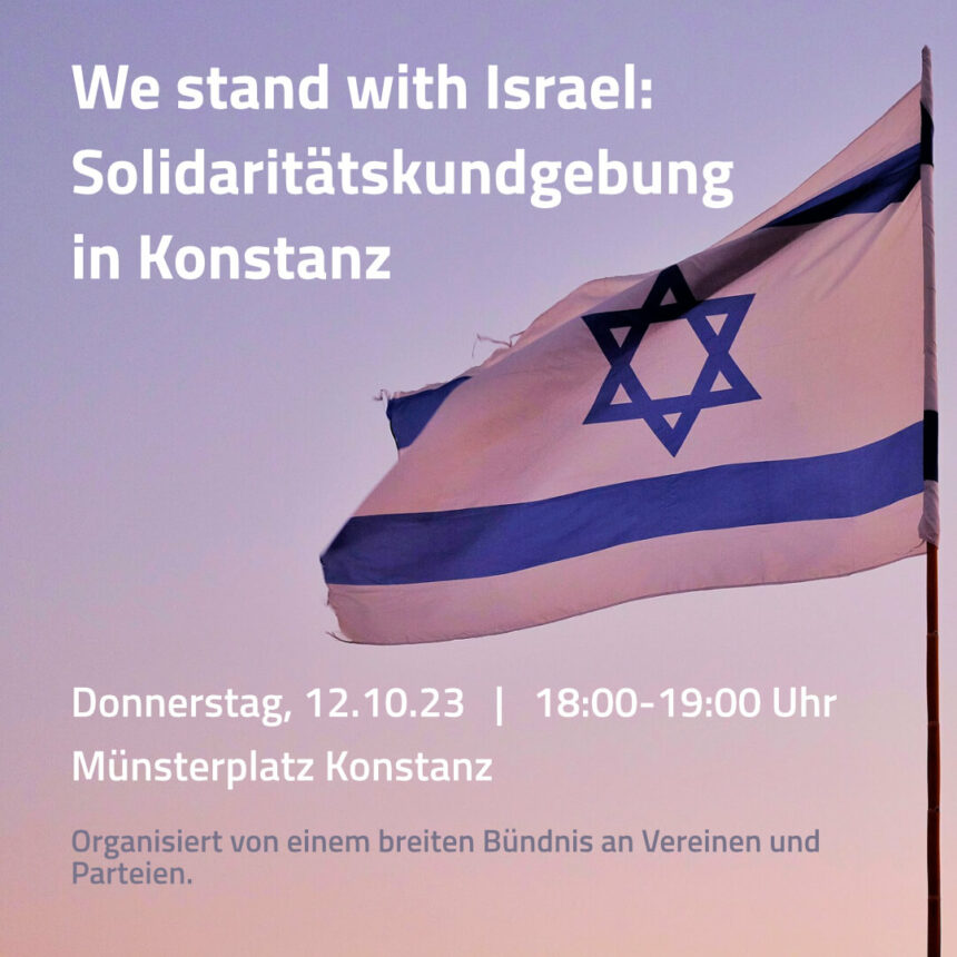 Stand with Israel, 12.10.2023 (c) Veranstalter