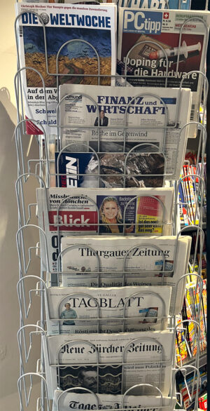 Zeitungsständer