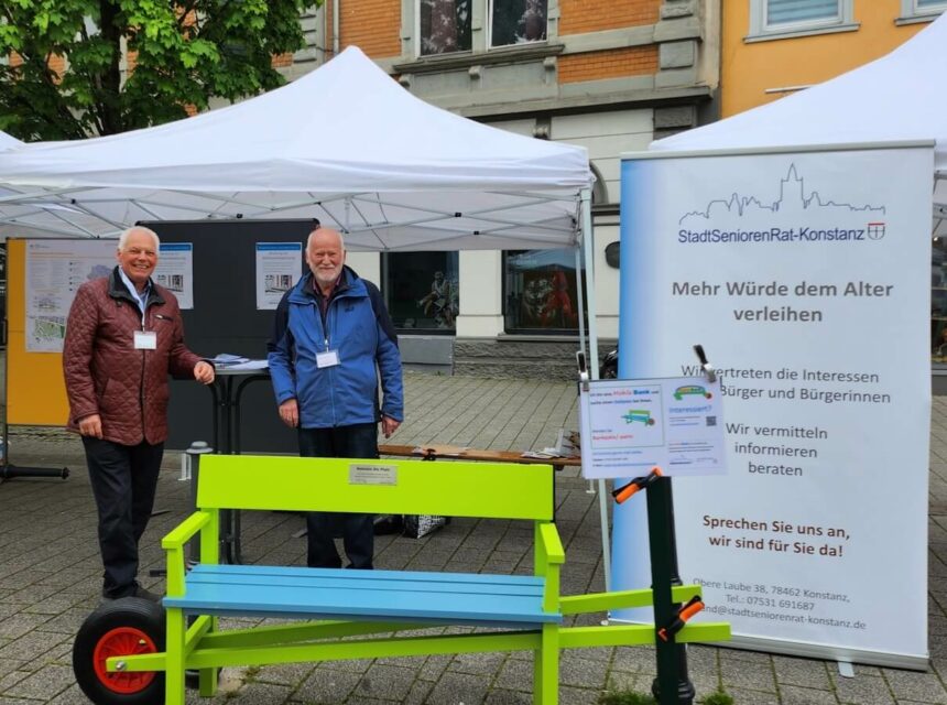 Info-Stand © Zur Verfügung gestellt vom Stadtseniorenrat