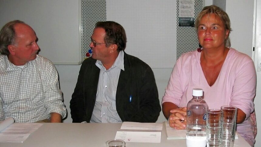 Heinrich Everke, Ewald Weisschedel, Petra Hinderer, undatiert © Hospizverein Konstanz