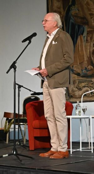 Ehrenvorsitzender Heinrich Everke 2023 bei der 30-Jahr-Feier © Hospizverein Konstanz