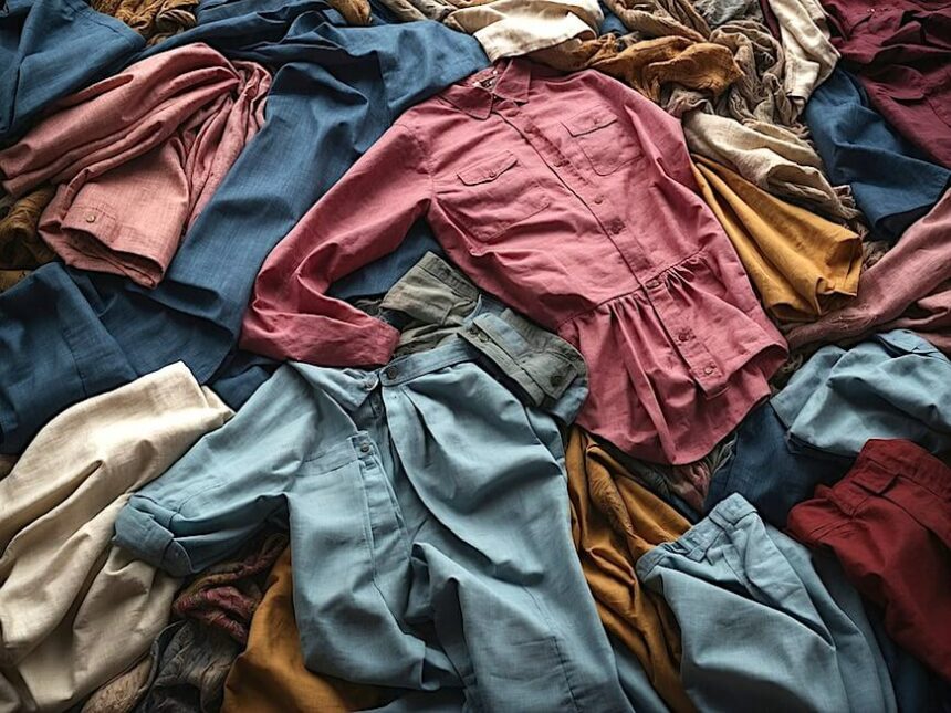 Fast Fashion: Kleidungsstücke landen schnell im Müll. Bild: pixapay