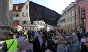 Gaza Mahnwache4 Konstanz 3.2.2024 ©pitwuhrer