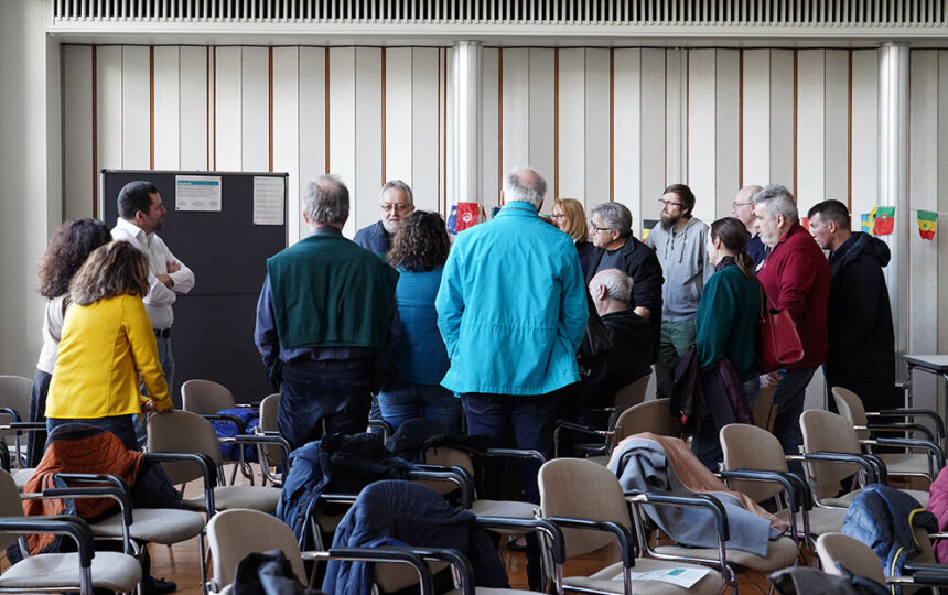 Singen Vernetzungstreffen Arbeitsgruppe 24 02 23 © Dh